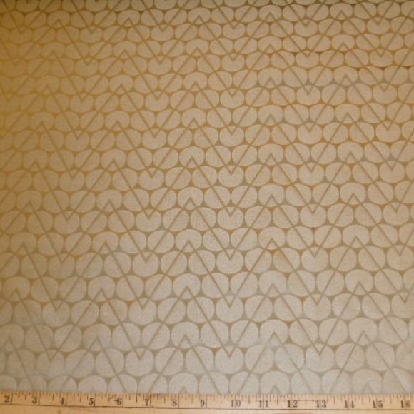 Beacon Hill Corbusier Slate Stunning Silver Geometric Luxury Fabric - Picture 6 of 9